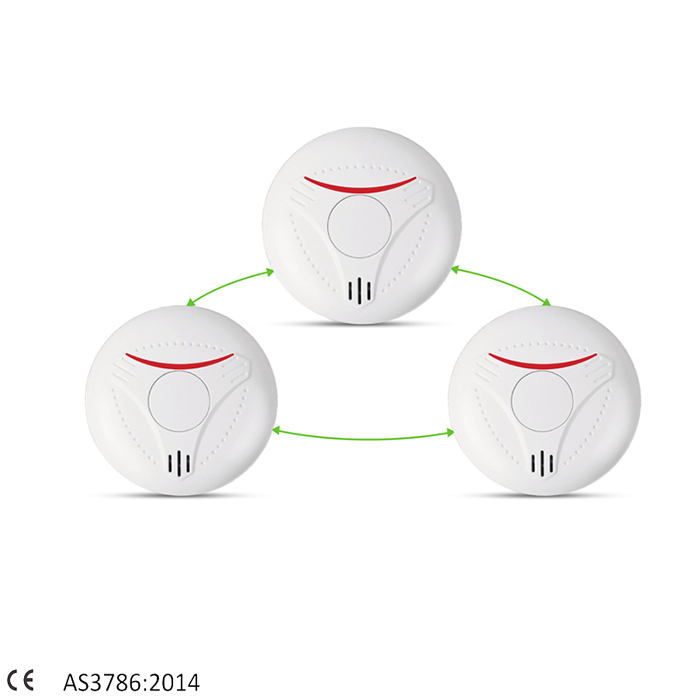 AJ-761 Wireless Interlinked smoke alarm